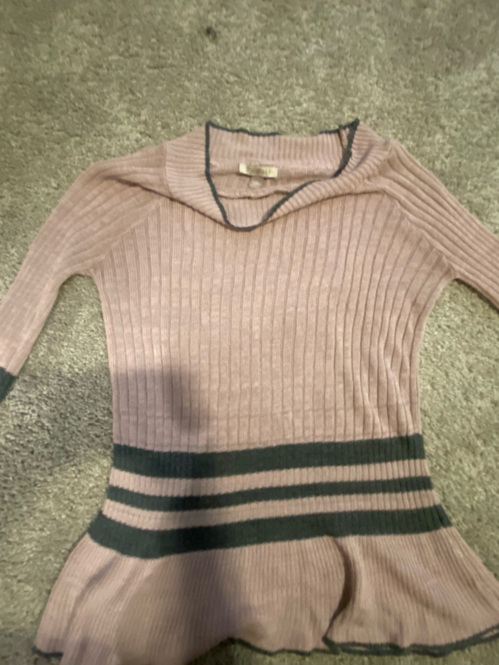 Pink sweater